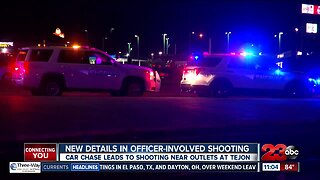 New details in officer-involved shooting near Outlets at Tejon