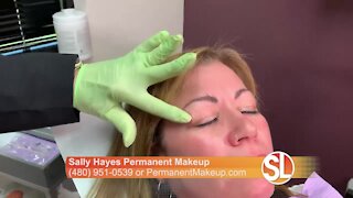 Watch Sally Hayes apply permanent makeup
