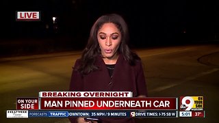 PD: Driver hits man, traps him under car in Springfield Twp.