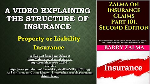 A Video Explaining the Structure of Insurance