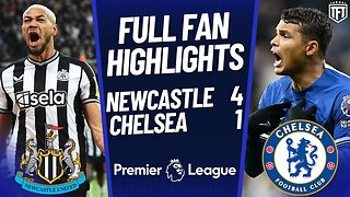 Newcastle DESTROY & HUMBLE Chelsea! Newcastle 4-1 Chelsea Highlights
