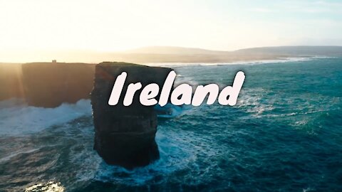 Aerial of Ireland