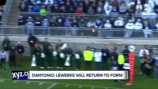 Mark Dantonio expects Brian Lewerke to return to form