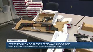 State police address freeway shootings
