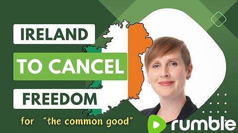 Irish Senator wants to cancel freedom