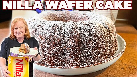 NILLA WAFER CAKE, VANILLA COOKIE POUND CAKE