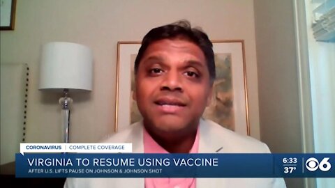 Evil Virginia State Vaccination Coordinator Dr. Danny Avula doesn't care about you - Johnson vaccine