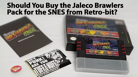 New SNES Cartridges! Should You Buy the Retro-bit Jaleco Bralwers Pack for the SNES & Super Famicom