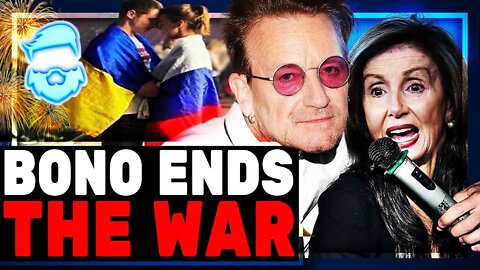 Instant Regret! Nancy Pelosi DESTROYED For Reading Bono Poem About Ukraine!