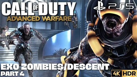 Call of Duty: Advanced Warfare Exo Zombies on Descent Part 4 | PS5, PS4 | 4K HDR (NC Gameplay)