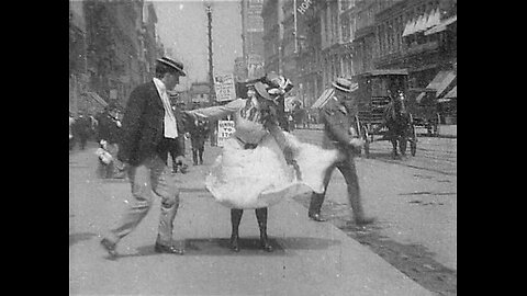 What Happened on Twenty-third Street, New York City (1901 Film) --Directed By George S. Fleming And Edwin S. Porter -- Full Movie