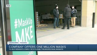 Milwaukee-area business offers to donate masks to help residents comply with proposed mask mandate