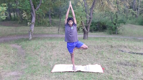 How to do Vrikshasana ?