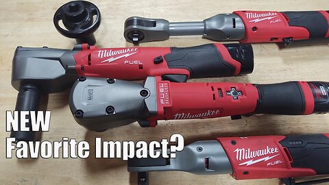 Milwaukee Tool M12 FUEL 3/8" & 1/2" Right Angle Impact Wrench Review | New Favorite Tool! 2564 2565