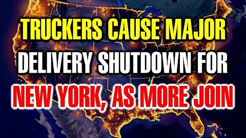 NYC Shutdown: Every Truck Stop Becomes A Ghost Town In NYC, As No Deliveries Goes Viral!