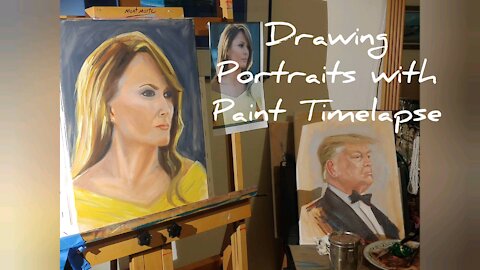 A Presidential Painting Time Lapse Video