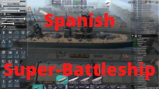 Spanish Super-Battleship