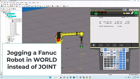 Jogging a Fanuc Robot in WORLD Using a Teach Pendant in Under 10-Minutes