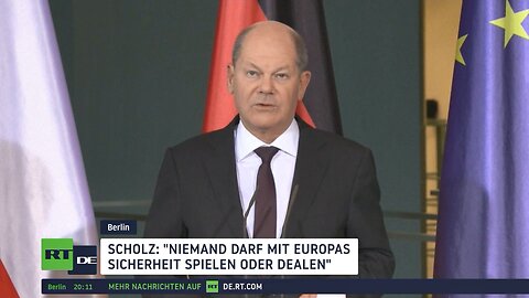 "Unverantwortlich": Scholz kritisiert Trump wegen NATO-Äußerungen