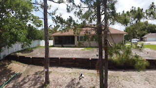 Railroad Timber retaining Wall Project