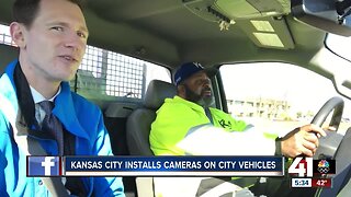 Kansas City installs cameras on city vehicles