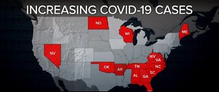 14 states seeing a rise in COVID-19 cases