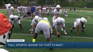 Fall sports: Where do they stand?