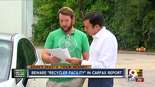 See 'recycle facility' in your Carfax report? Run