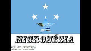 Bandeiras e fotos dos países do mundo: Micronésia [Frases e Poemas]