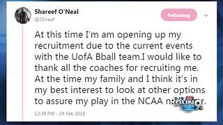 Shareef O'Neal, Shaq's son, decommits from Arizona