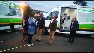 SOUTH AFRICA - Johannesburg - COVID19 - Launch of 60 mobile testing units (videos) (kei)