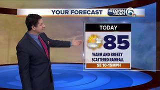 Wednesday midmorning forecast