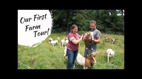 Our FIRST Farm Tour | Red-Tailed Farm