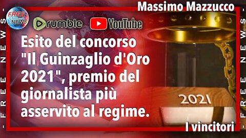Massimo Mazzucco: esito del concorso il Guinzaglio d'Oro 2021.