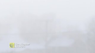 Visibility reduced in Weyburn, SK