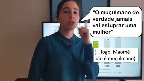 25(c) Famosa influenciadora sugere que Maomé não é muçulmano