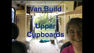 Van Build Upper Cabinets