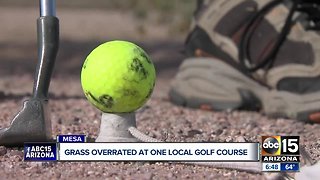 "No grass" Valley golf course offers unique challenge