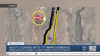 ADOT considering upgrades on I-17