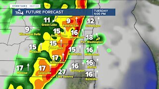 Windy, stormy Tuesday in store