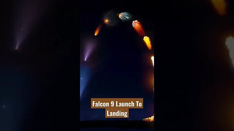 SpaceX Launch To Landing #space #rocket #spacex #falcon9 #launch