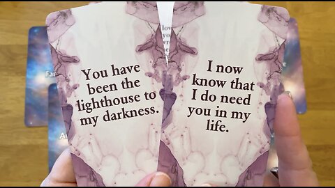 YOU ARE THE LIGHT IN MY LIFE & I NEED YOU! 💜 LOVE MESSAGE FROM YOUR PERSON 💜