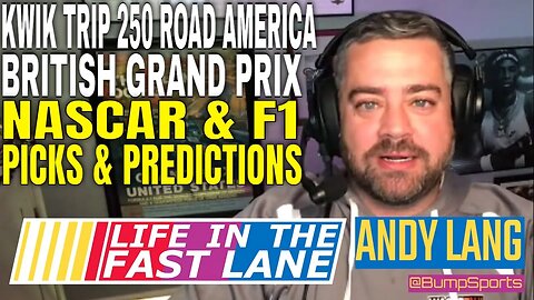 NASCAR & Formula 1 Picks and Predictions | Kwik Trip 250 Betting Preview | F1 British Grand Prix