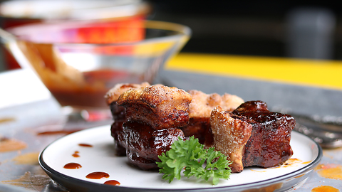 Schweinsbraten Burnt Ends