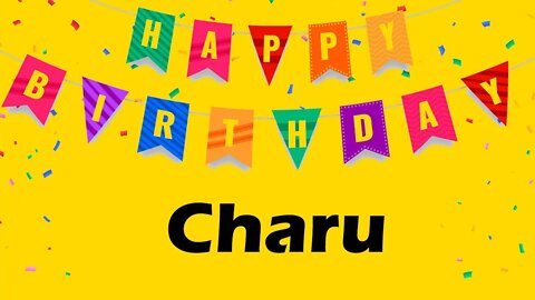 Happy Birthday to Charu - Birthday Wish From Birthday Bash