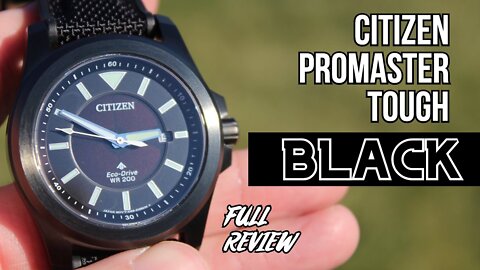 Citizen Promaster Tough Black - Full Review (BN0217-02E)