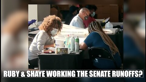 ARE RUBY FREEMAN & CO WORKING THE SENATE RUNOFFs?!