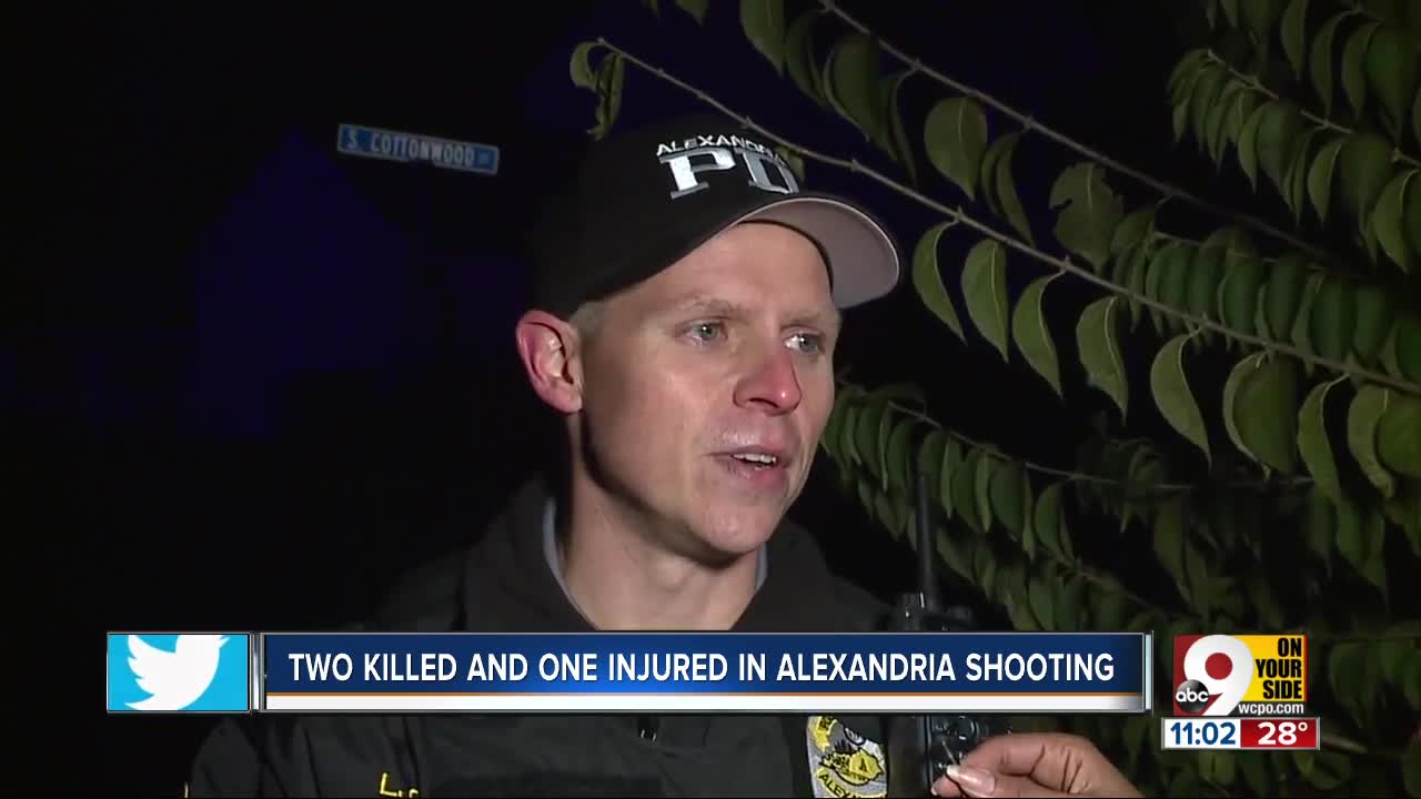 Two dead, one wounded after shooting in Alexandria neighborhood