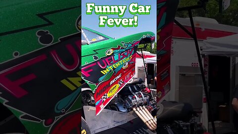 Outlaw Daytona Blown Hemi Funny Car! #shorts