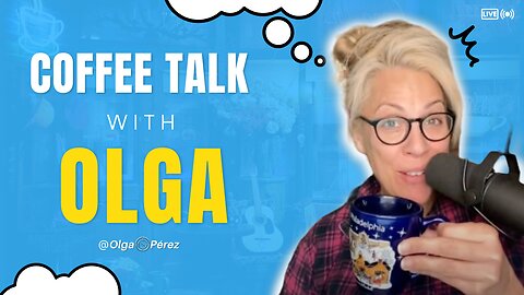 Coffee Talk with Olga S. Pérez ☕️ LIVE!